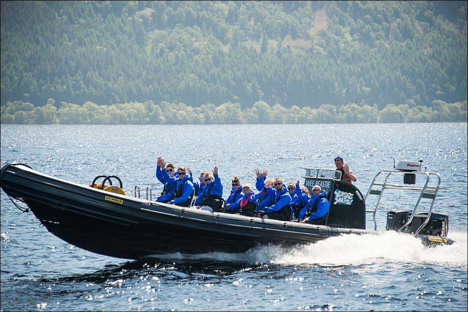 Beastie Boats on Loch Ness